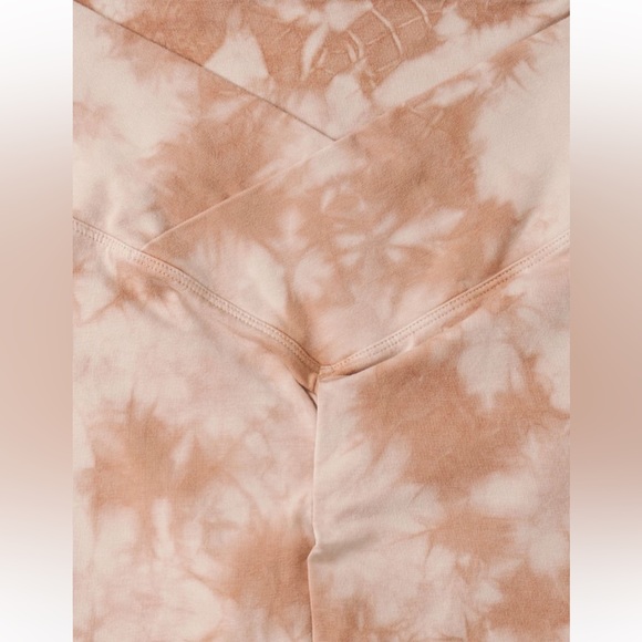 PINK by Victoria’s Secret cotton high-waist V crossover leggings in full length - Picture 2 of 8